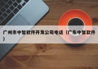 广州市中智软件开发公司电话（广东中智软件）