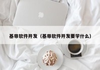 基带软件开发（基带软件开发要学什么）